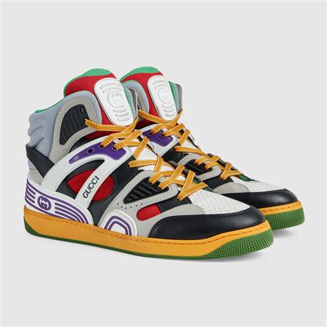 gucci basket sneakers.